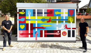 Kunst trifft Pflege &ndash; ein starkes Zeichen in Bad Rappenau