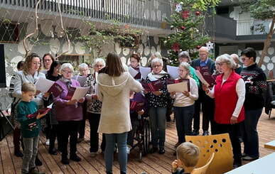 Einstimmung auf die Adventszeit im Stadtcarr&eacute;