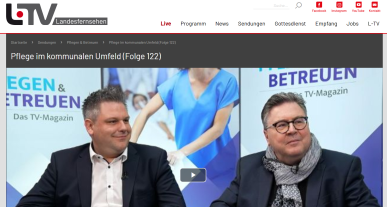 Sendung Pflegen&Betreuen l-tv 10.05.2026