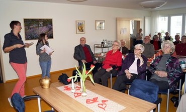 Im "Gartenhof" ist immer etwas geboten