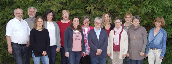 Mitarbeiterinnen und Mitarbeiter beim Hospizdienst Zabergäu