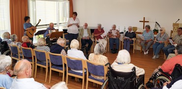 Singkreis zu Gast im Haus Zabergäu