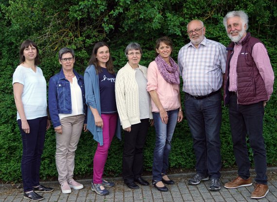 Mitarbeiterinnen und Mitarbeiter beim Hospizdienst Zabergäu
