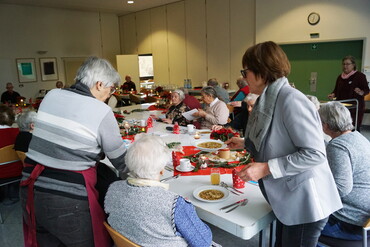 Mittagstisch im "Konrad-Sam-Gemeindehaus" in Brackenheim