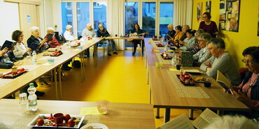 Weihnachts-Singen im Gartenhof