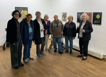 Sonderführung im Flüchttor mit Dr. Carlesso: Ausstellung "Meine Geister" von der Künstlerin Gosia Machon am 7.4.2025
