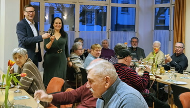 Neujahrsempfang am 15.01.2026 im Amalienhof mit B&uuml;rgermeister Csaszar